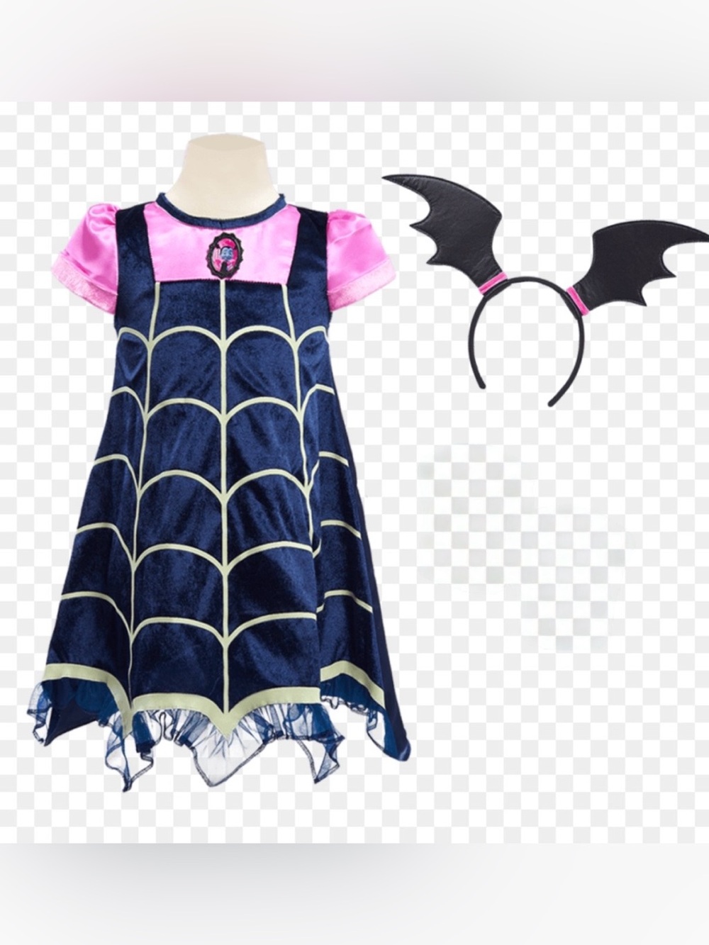 Disney Vampirina Costume and Music Guitar